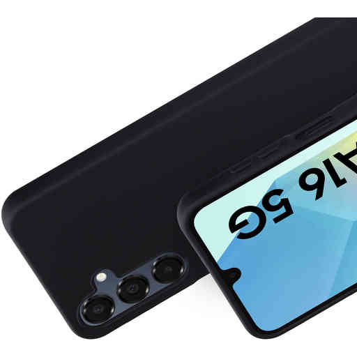 Mobiparts Silicone Cover Samsung Galaxy A16 Black