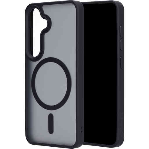 Mobiparts Hardcover Samsung Galaxy S25 Satin Black (Magsafe Compatible)