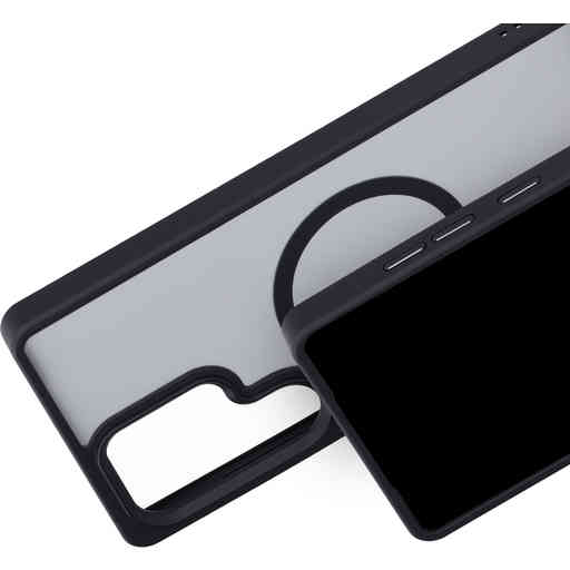 Mobiparts Hardcover Samsung Galaxy S25 Ultra Satin Black (Magsafe Compatible)