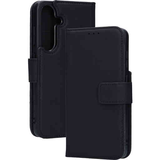 Mobiparts Leather 2 in 1 Wallet Case Samsung Galaxy S25 Black