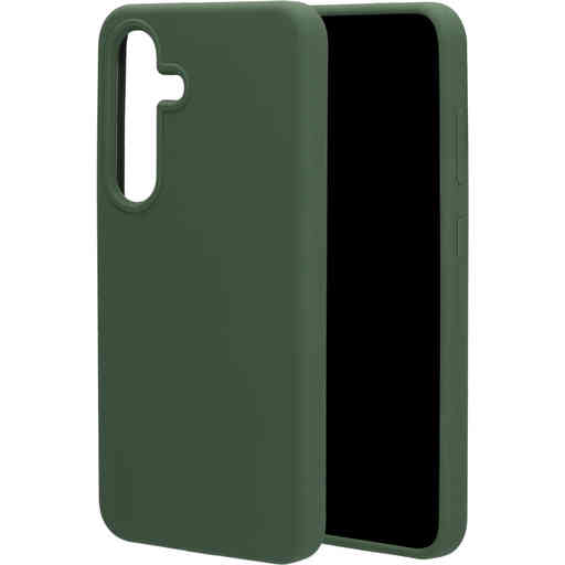 Mobiparts Silicone Cover Samsung Galaxy S25 Forest Green