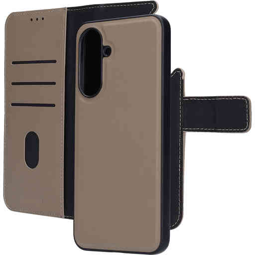 Mobiparts Leather 2 in 1 Wallet Case Samsung Galaxy A36 Taupe