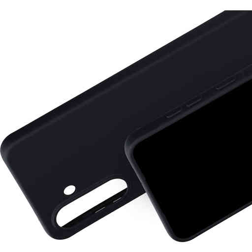 Mobiparts Silicone Cover Samsung Galaxy A36 Black