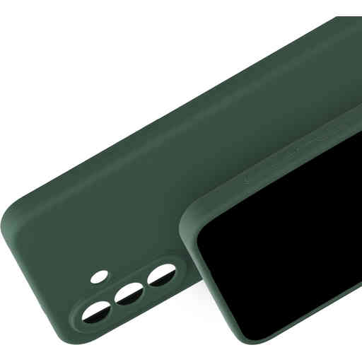 Mobiparts Silicone Cover Samsung Galaxy A56 Forest Green