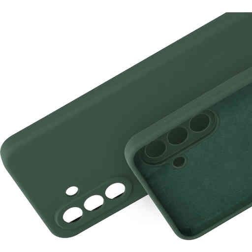 Mobiparts Silicone Cover Samsung Galaxy A36 Forest Green