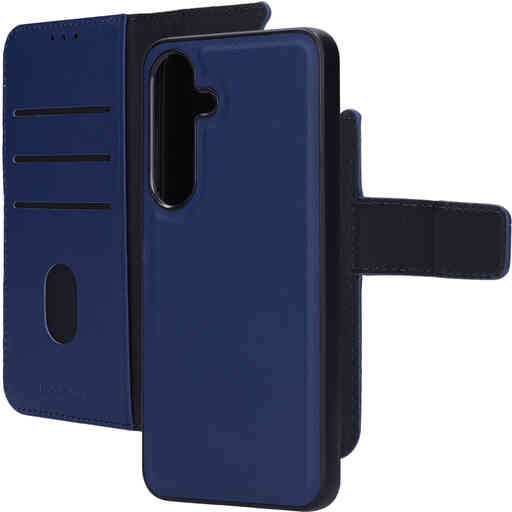 Mobiparts Leather 2 in 1 Wallet Case Samsung Galaxy S25 Blue