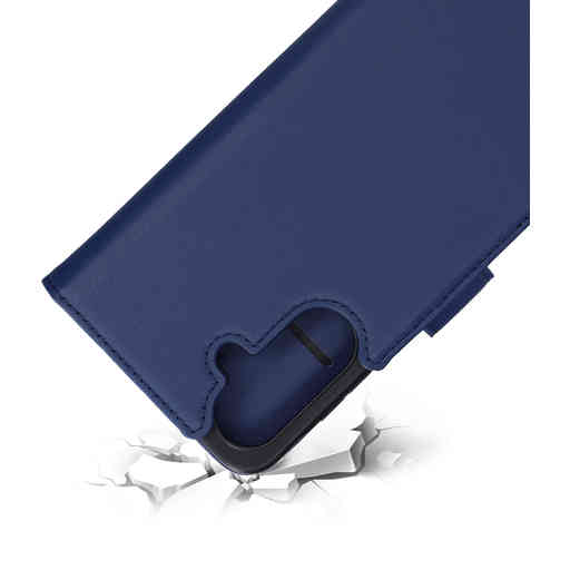 Mobiparts Leather Wallet Case Samsung Galaxy A36 Blue