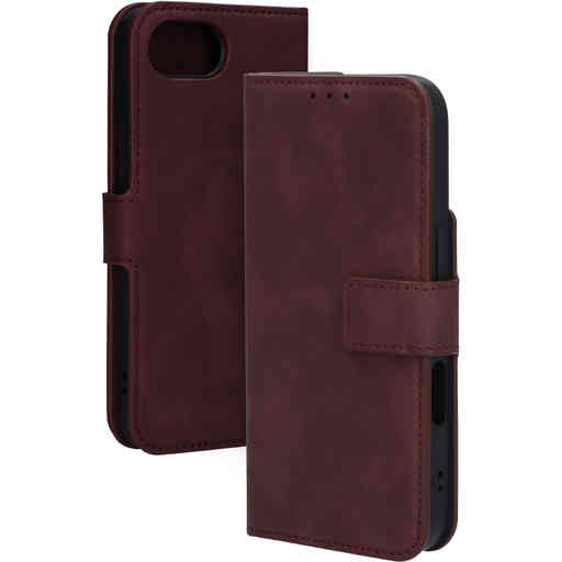 Mobiparts Classic Wallet Case Apple iPhone 16e Velvet Red (MagSafe Compatible)