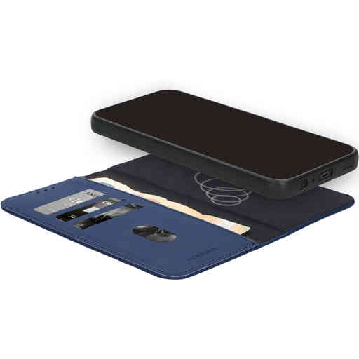 Mobiparts Leather 2 in 1 Wallet Case Apple iPhone 16e Blue