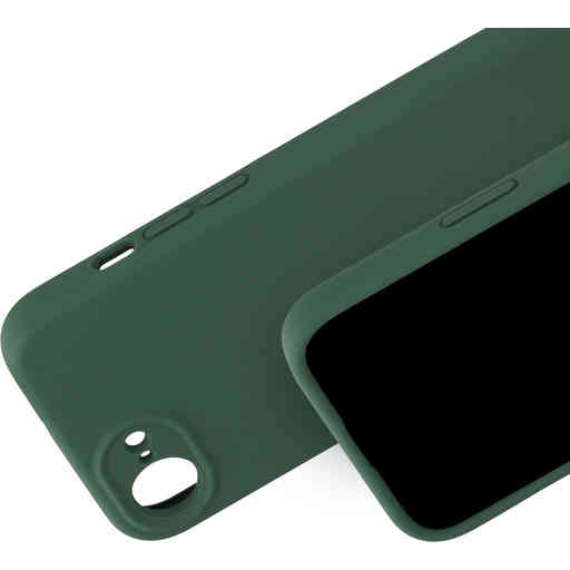 Mobiparts Silicone Cover Apple iPhone 16e Forest Green