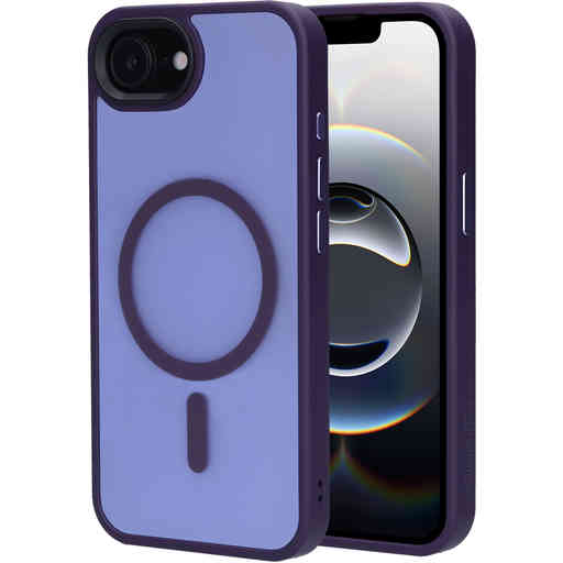 Mobiparts Hardcover Apple iPhone 16e Satin Purple (Magsafe Compatible)