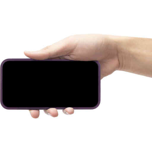 Mobiparts Hardcover Apple iPhone 16e Satin Purple (Magsafe Compatible)