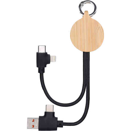 Mobiparts 4-in-1 Multicable Bamboo