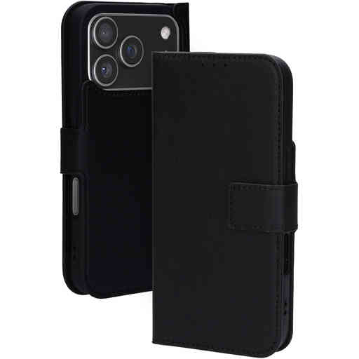 Mobiparts Classic Wallet Case Apple iPhone 17 Pro Black (MagSafe Compatible)
