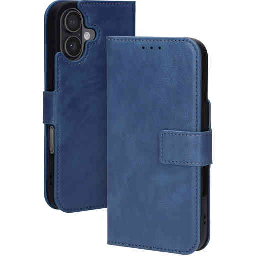 Mobiparts Classic Wallet Case Apple iPhone 17 Steel Blue (MagSafe Compatible)