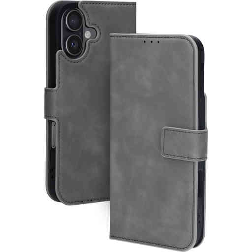 Mobiparts Classic Wallet Case Apple iPhone 17 Granite Grey (MagSafe Compatible)