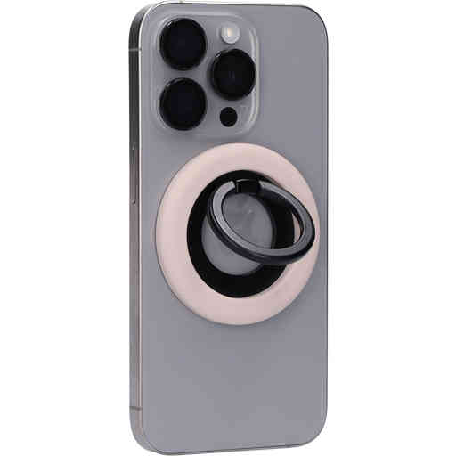 Mobiparts MagSafe Ring with Standfunction Matt Beige