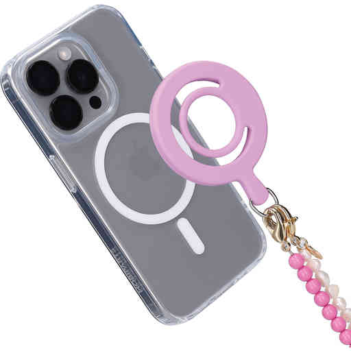 Mobiparts MagSafe Ring with Cord holder Lila