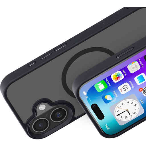 Mobiparts Hardcover Apple iPhone 17 Satin Black (Magsafe Compatible)