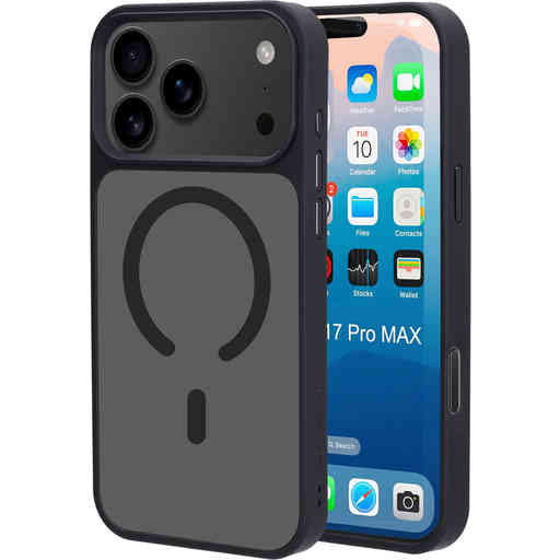 Mobiparts Hardcover Apple iPhone 17 Pro Max Satin Black (Magsafe Compatible)