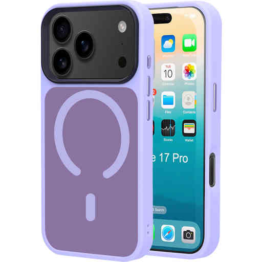 Mobiparts Hardcover Apple iPhone 17 Pro Satin Lila (Magsafe Compatible)