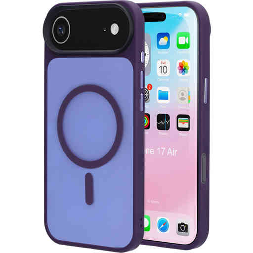 Mobiparts Hardcover Apple iPhone Air Satin Purple (Magsafe Compatible)