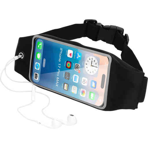Mobiparts Comfort Fit Sport Belt Apple iPhone 17 Pro Max Black