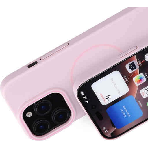 Mobiparts Slim Line Case Apple iPhone 16 Pro (MagSafe Compatible) Blush Pink