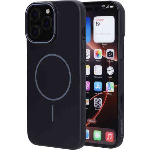 Mobiparts Slim Line Case Apple iPhone 16 Pro Max (MagSafe Compatible) Onyx Black
