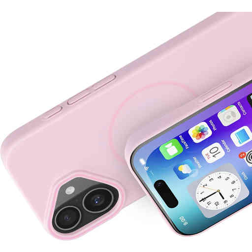 Mobiparts Slim Line Case Apple iPhone 17 (MagSafe Compatible) Blush Pink