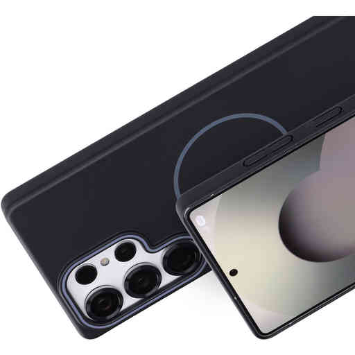 Mobiparts Slim Line Case Samsung Galaxy S25 Ultra (MagSafe Compatible) Onyx Black