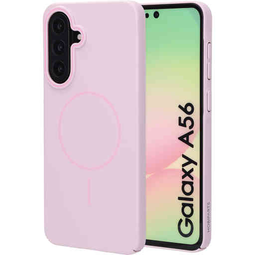 Mobiparts Slim Line Case Samsung Galaxy A56 (MagSafe Compatible) Blush Pink