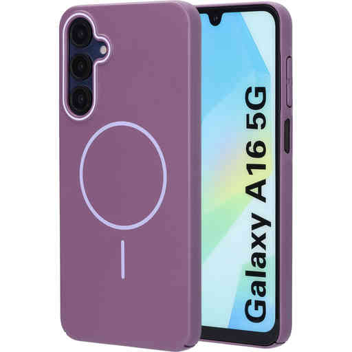Mobiparts Slim Line Case Samsung Galaxy A16 (MagSafe Compatible) Imperial Purple