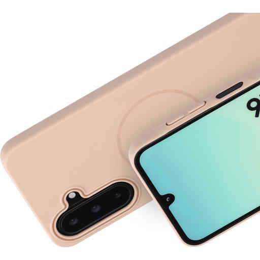 Mobiparts Slim Line Case Samsung Galaxy A26 (MagSafe Compatible) Dune Sand