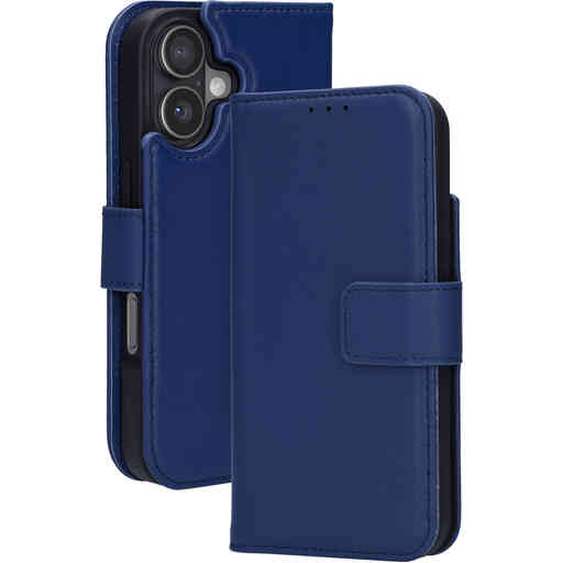 Mobiparts Leather 2 in 1 Wallet Case Apple iPhone 17 Blue