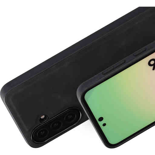 Mobiparts Classic  Backcover Samsung Galaxy A56 Graphite Black (MagSafe Compatible)
