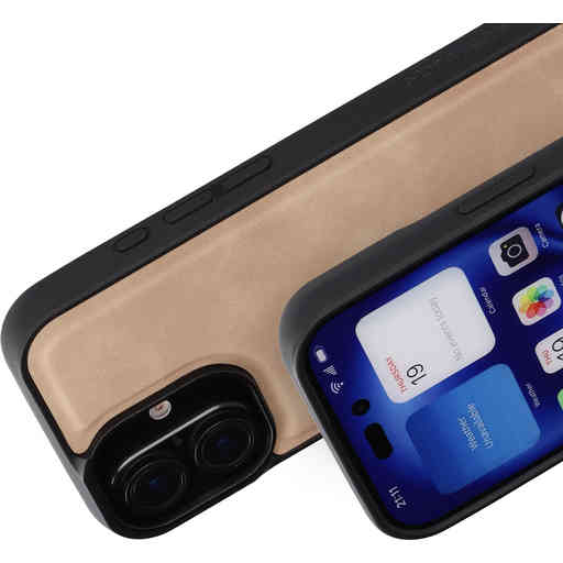 Mobiparts Classic  Backcover Apple iPhone 16 Moonstone Beige (MagSafe Compatible)