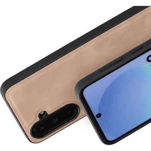 Mobiparts Classic  Backcover Samsung Galaxy A36 Moonstone Beige (MagSafe Compatible)