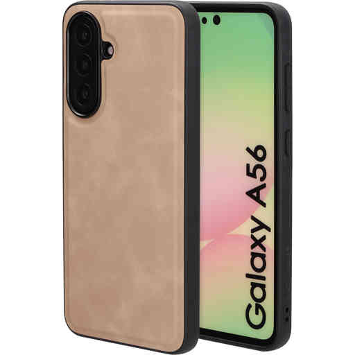 Mobiparts Classic  Backcover Samsung Galaxy A56 Moonstone Beige (MagSafe Compatible)