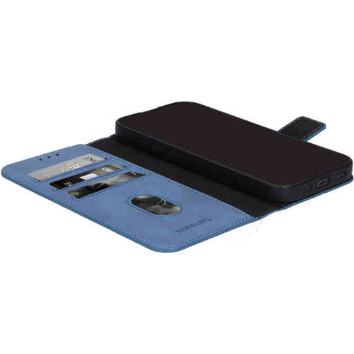 Mobiparts Classic Wallet Case Samsung Galaxy A17 Steel Blue