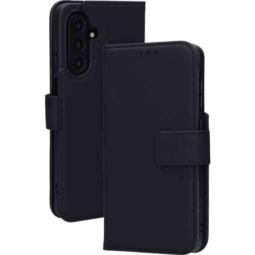 Mobiparts Leather Wallet Case Samsung Galaxy A17 Black