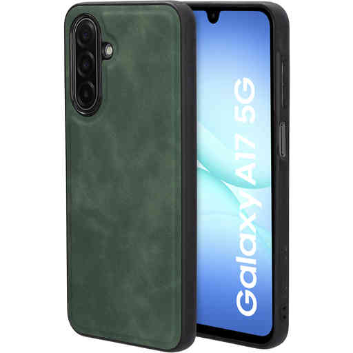 Mobiparts Classic  Backcover Samsung Galaxy A17 Emerald Green (MagSafe Compatible)