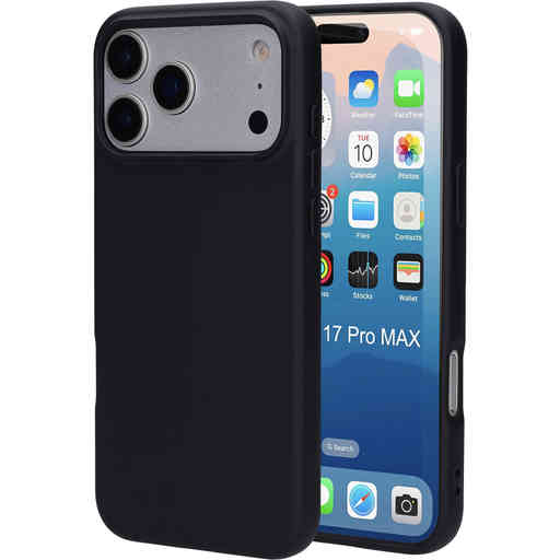 Mobiparts Silicone Cover Apple iPhone 17 Pro Max Black