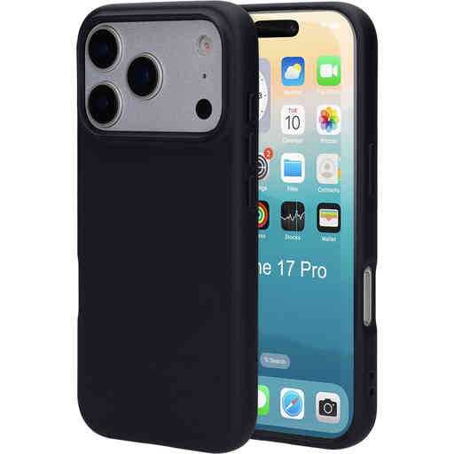 Mobiparts Silicone Cover Apple iPhone 17 Pro Black
