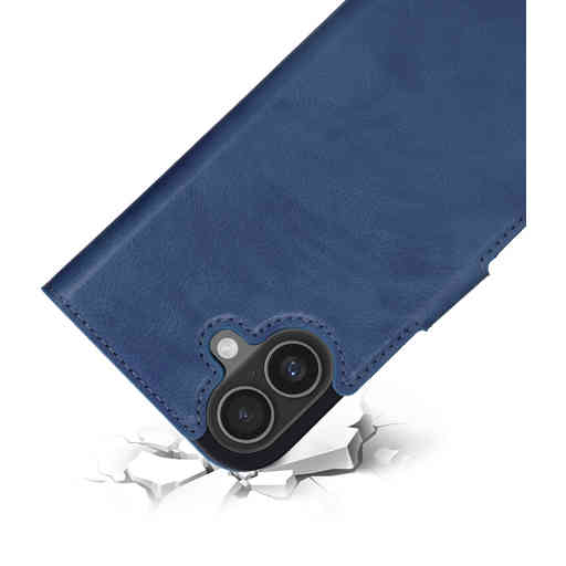 Mobiparts Classic Wallet Case Apple iPhone 17 Steel Blue (MagSafe Compatible) V2