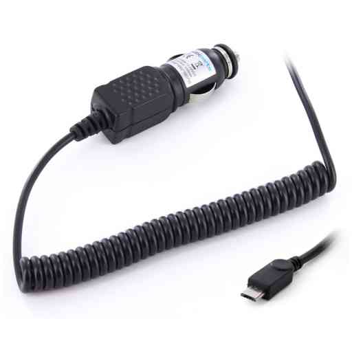 Mobiparts Essential Car Charger Micro USB 1A Black