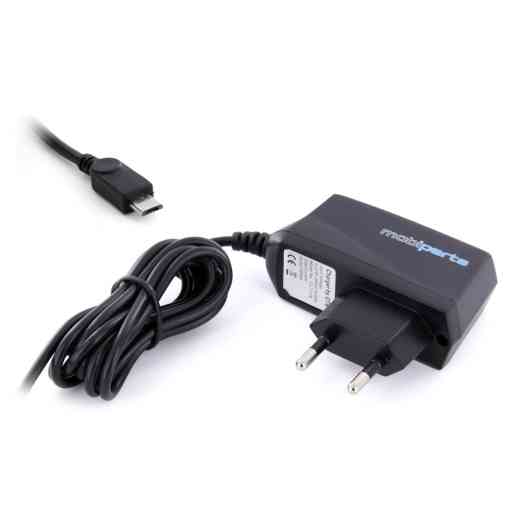 Mobiparts Essential Travel Charger Micro USB 1A Black