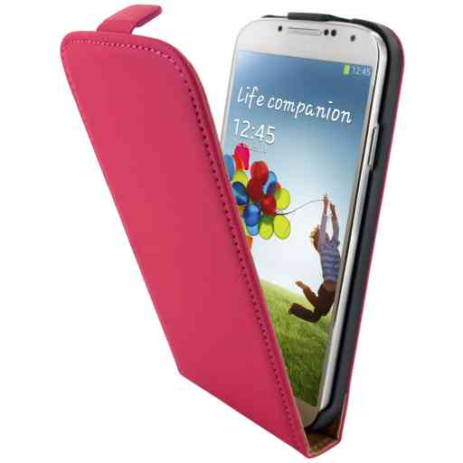 Mobiparts Premium Flip Case Samsung Galaxy S4 Pink