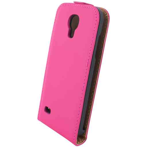Mobiparts Premium Flip Case Samsung Galaxy S4 Mini Pink