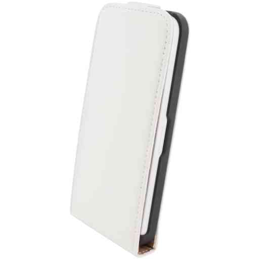 Mobiparts Premium Flip Case Apple iPhone 5C White